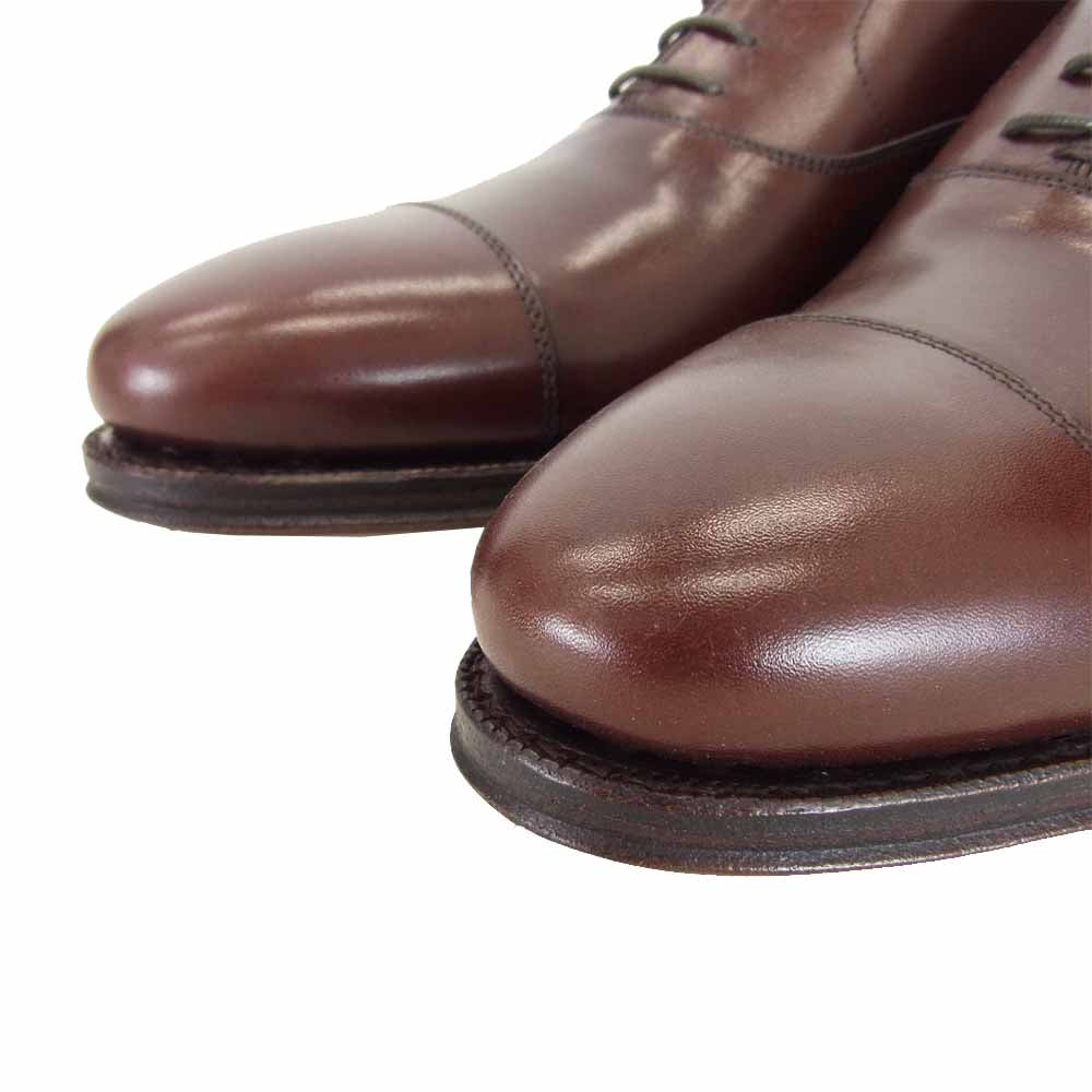 JALAN SRIWIJAYA ジャランスリウァヤ 98317 ストレートチップ ビジネスシューズ CASTAGNA CALF UK5.5 ブラウン系 UK5.5【新古品】【未使用】【中古】