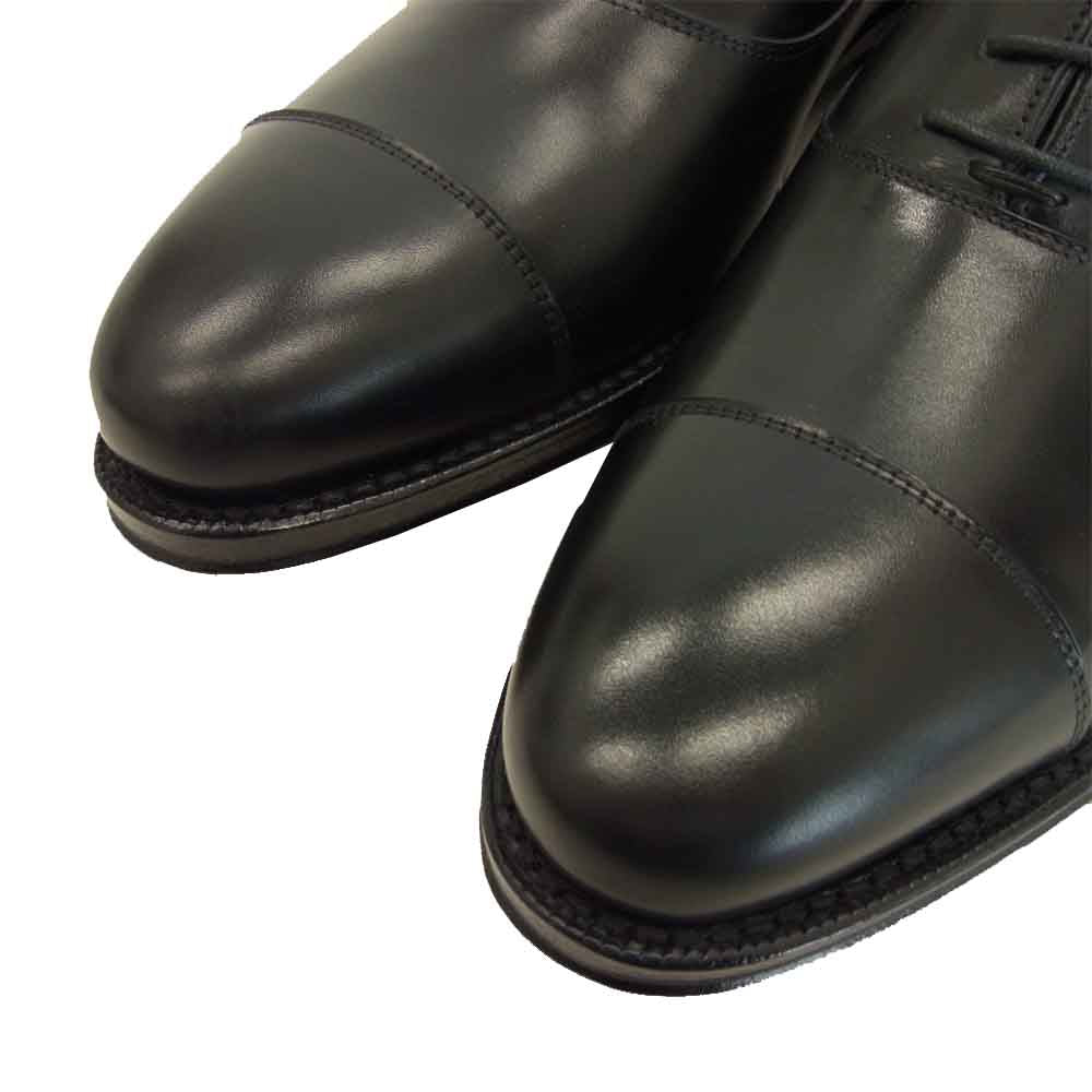 JALAN SRIWIJAYA ジャランスリウァヤ 98317 ストレートチップ ビジネスシューズ ブラック系 UK7 ブラック系 UK7【新古品】【未使用】【中古】