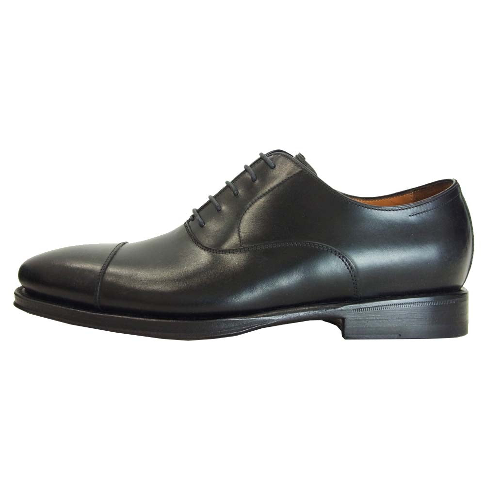 JALAN SRIWIJAYA ジャランスリウァヤ 98317 ストレートチップ ビジネスシューズ ブラック系 UK7【新古品】【未使用】【中古】