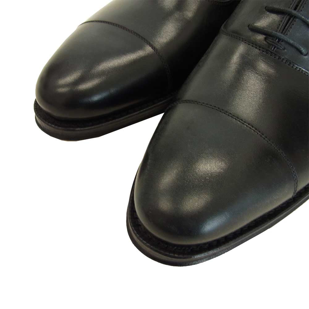 JALAN SRIWIJAYA ジャランスリウァヤ 98317 ストレートチップ ビジネスシューズ ブラック系 UK7【新古品】【未使用】【中古】