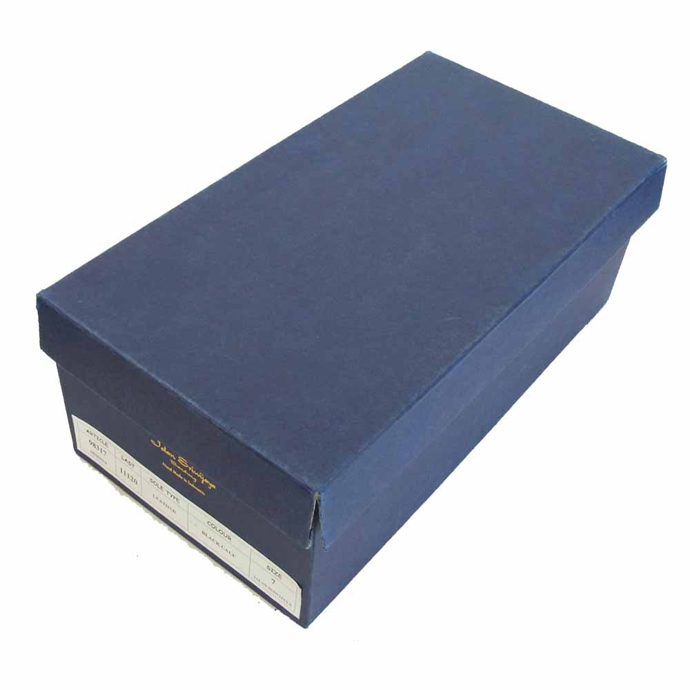 JALAN SRIWIJAYA ジャランスリウァヤ 98317 ストレートチップ ビジネスシューズ ブラック系 UK7【新古品】【未使用】【中古】