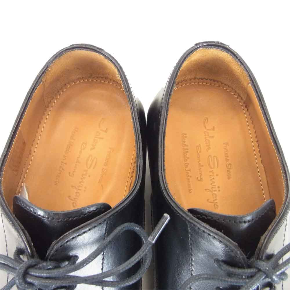 JALAN SRIWIJAYA ジャランスリウァヤ 98317 ストレートチップ ビジネスシューズ ブラック系 UK5.5 ブラック系 5.5【新古品】【未使用】【中古】