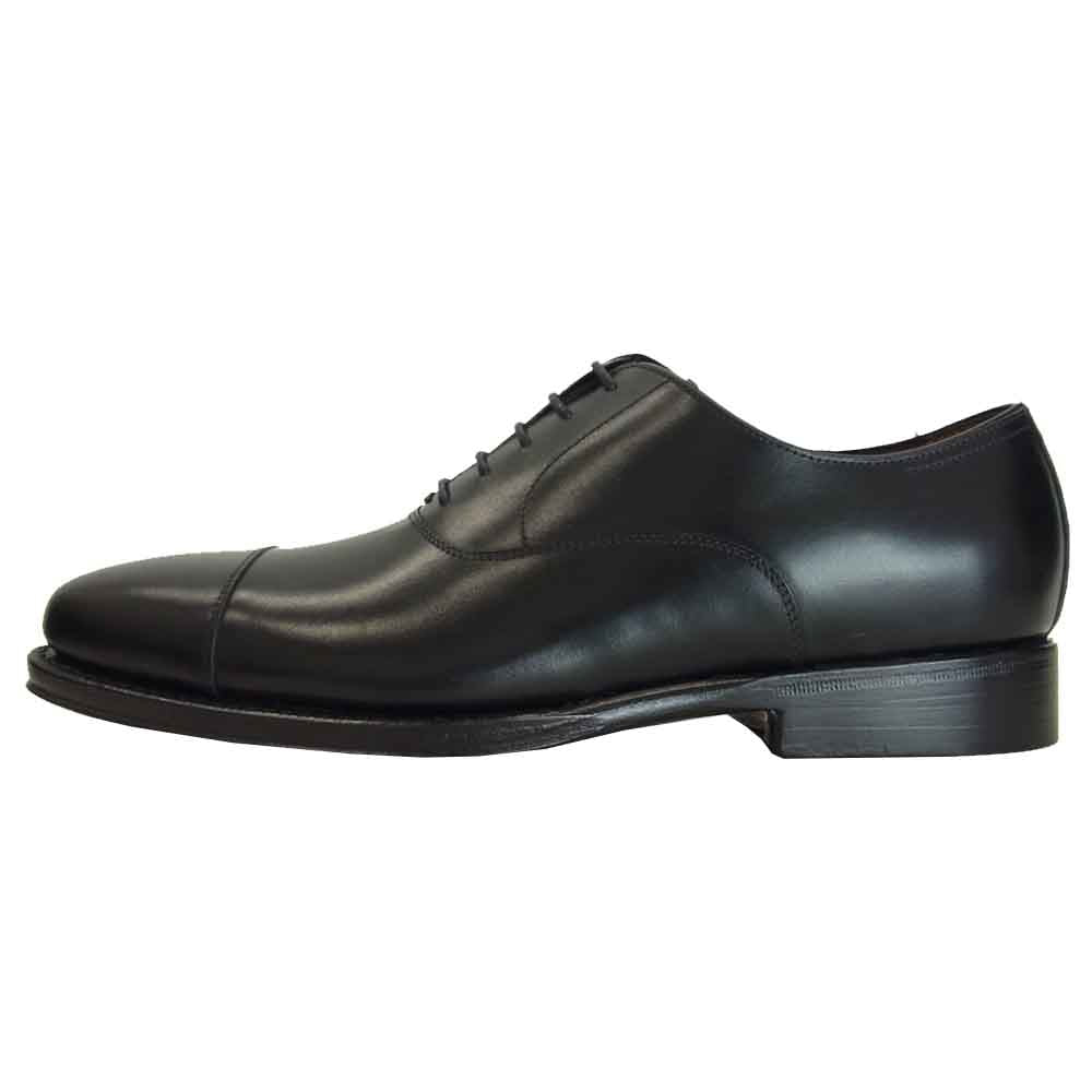 JALAN SRIWIJAYA ジャランスリウァヤ 98317 ストレートチップ ビジネスシューズ ブラック系 UK6.5 ブラック系 6.5【新古品】【未使用】【中古】