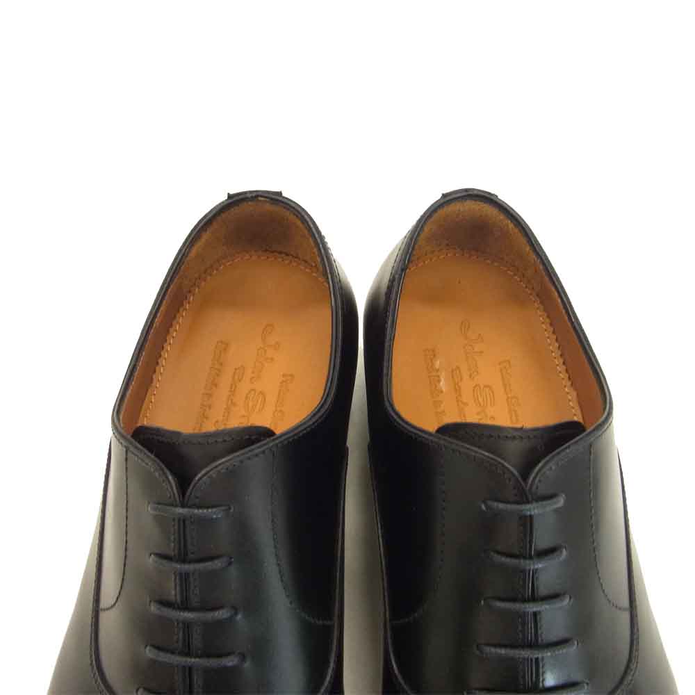 JALAN SRIWIJAYA ジャランスリウァヤ 98317 ストレートチップ ビジネスシューズ ブラック系 UK6.5 ブラック系 6.5【新古品】【未使用】【中古】