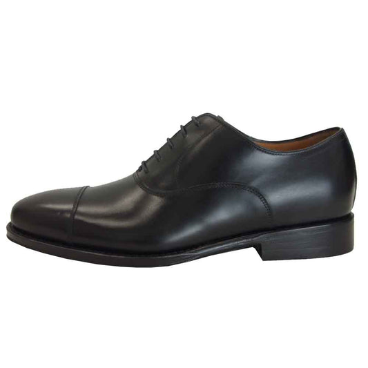 JALAN SRIWIJAYA ジャランスリウァヤ 98317 ストレートチップ ビジネスシューズ ブラック系 UK7 ブラック系 7【新古品】【未使用】【中古】