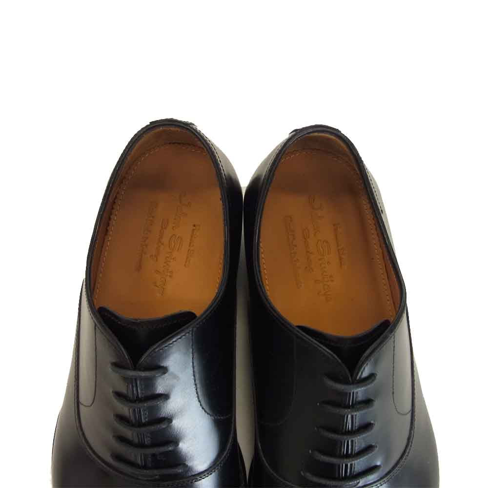 JALAN SRIWIJAYA ジャランスリウァヤ 98317 ストレートチップ ビジネスシューズ ブラック系 UK7 ブラック系 7【新古品】【未使用】【中古】