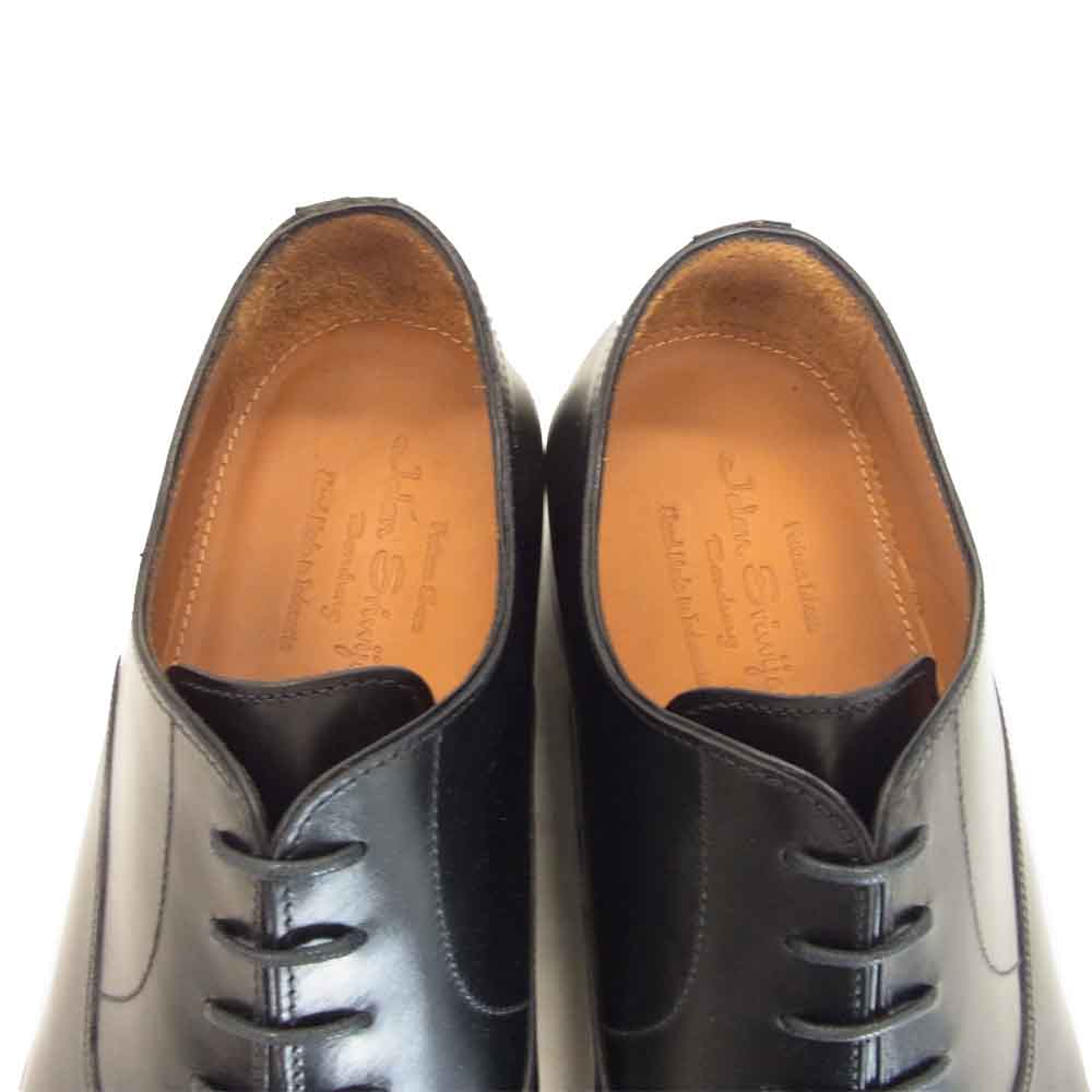 JALAN SRIWIJAYA ジャランスリウァヤ 98317 ストレートチップ ビジネスシューズ ブラック系 UK8 ブラック系 8【新古品】【未使用】【中古】