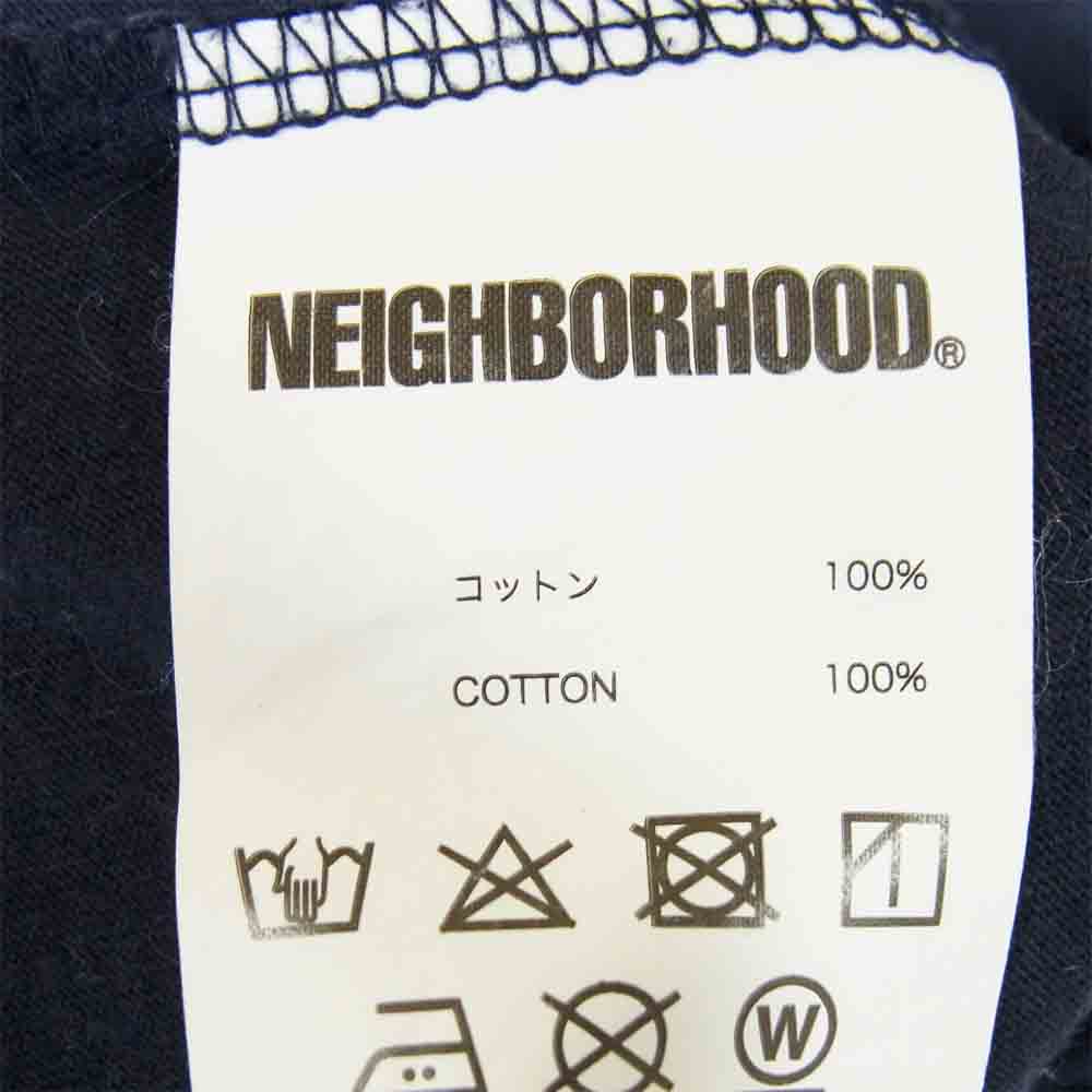 NEIGHBORHOOD ネイバーフッド FUCK EM T-Shirt プリント Tシャツ ネイビー系 M【中古】