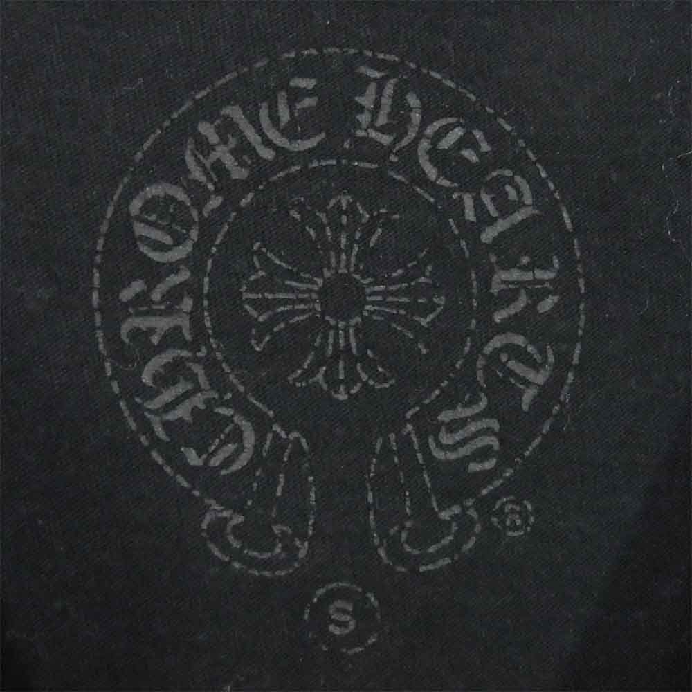 CHROME HEARTS クロムハーツ（原本無） 2212-304-0750 国内正規品 CH T-SHRT スターキー フロントボーダー フォティプリント Tシャツ ブラック系 S【中古】
