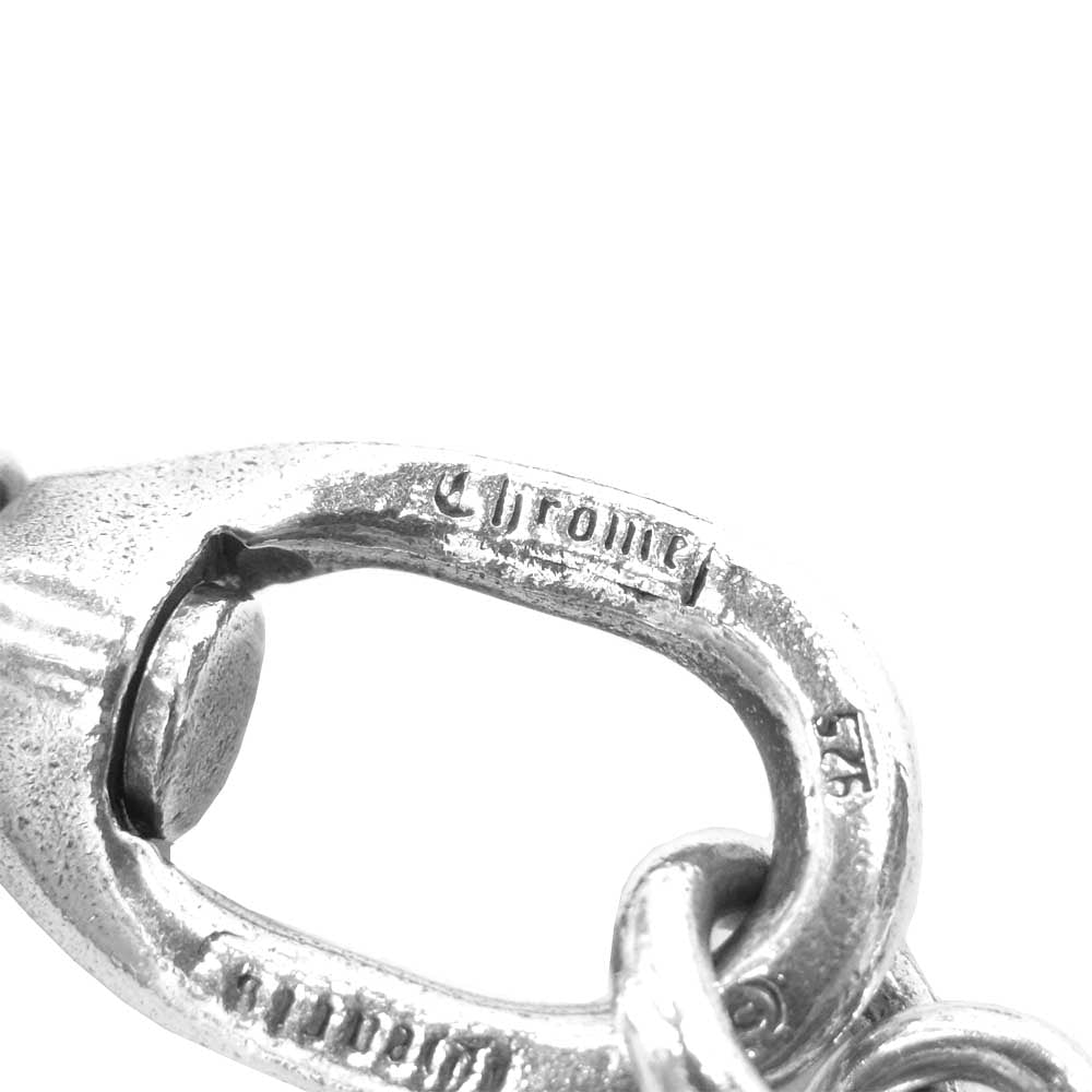 CHROME HEARTS クロムハーツ（原本無） 1BALL LONG-S 1クリップ クロスボール ウォレットチェーン シルバー系【中古】