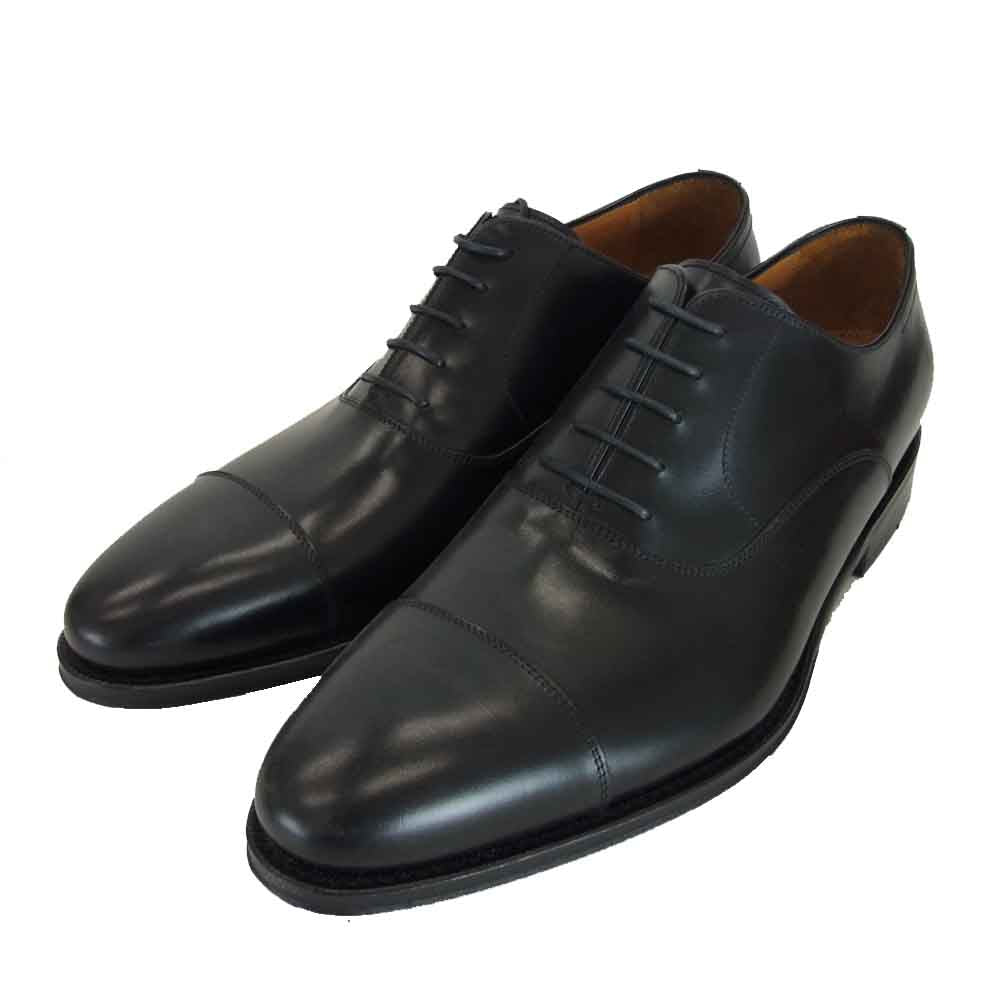 JALAN SRIWIJAYA ジャランスリウァヤ 98317 ストレートチップ 靴 ビジネスシューズ ブラック系 UK9.5 ブラック系 UK9.5【新古品】【未使用】【中古】