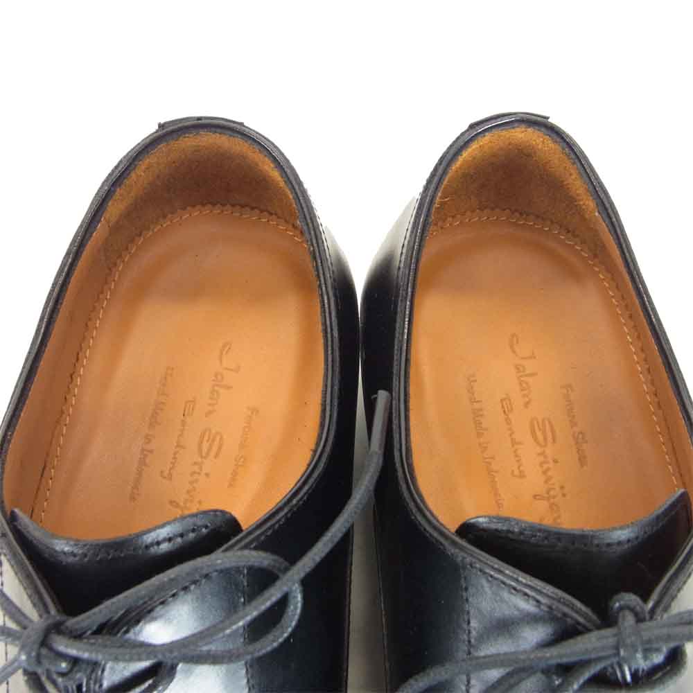 JALAN SRIWIJAYA ジャランスリウァヤ 98317 ストレートチップ 靴 ビジネスシューズ ブラック系 UK9.5 ブラック系 UK9.5【新古品】【未使用】【中古】