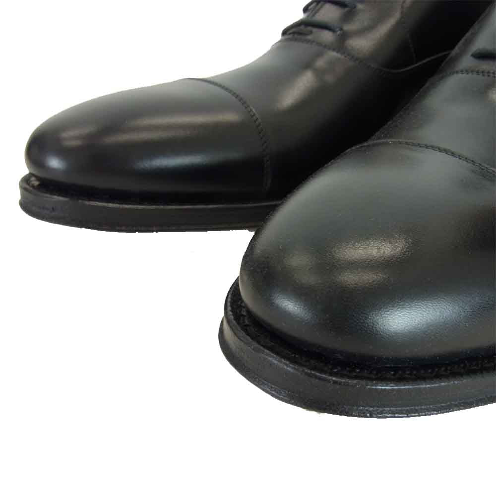 JALAN SRIWIJAYA ジャランスリウァヤ 98317 ストレートチップ 靴 ビジネスシューズ ブラック系 UK9 ブラック系 UK9【新古品】【未使用】【中古】