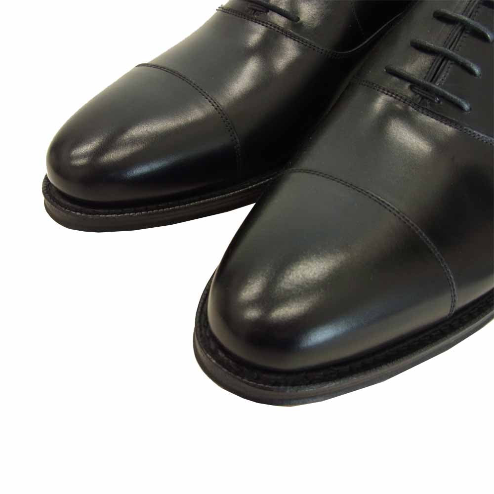 JALAN SRIWIJAYA ジャランスリウァヤ 98317  ストレートチップ 靴 ビジネスシューズ  ブラック系 UK9【新古品】【未使用】【中古】