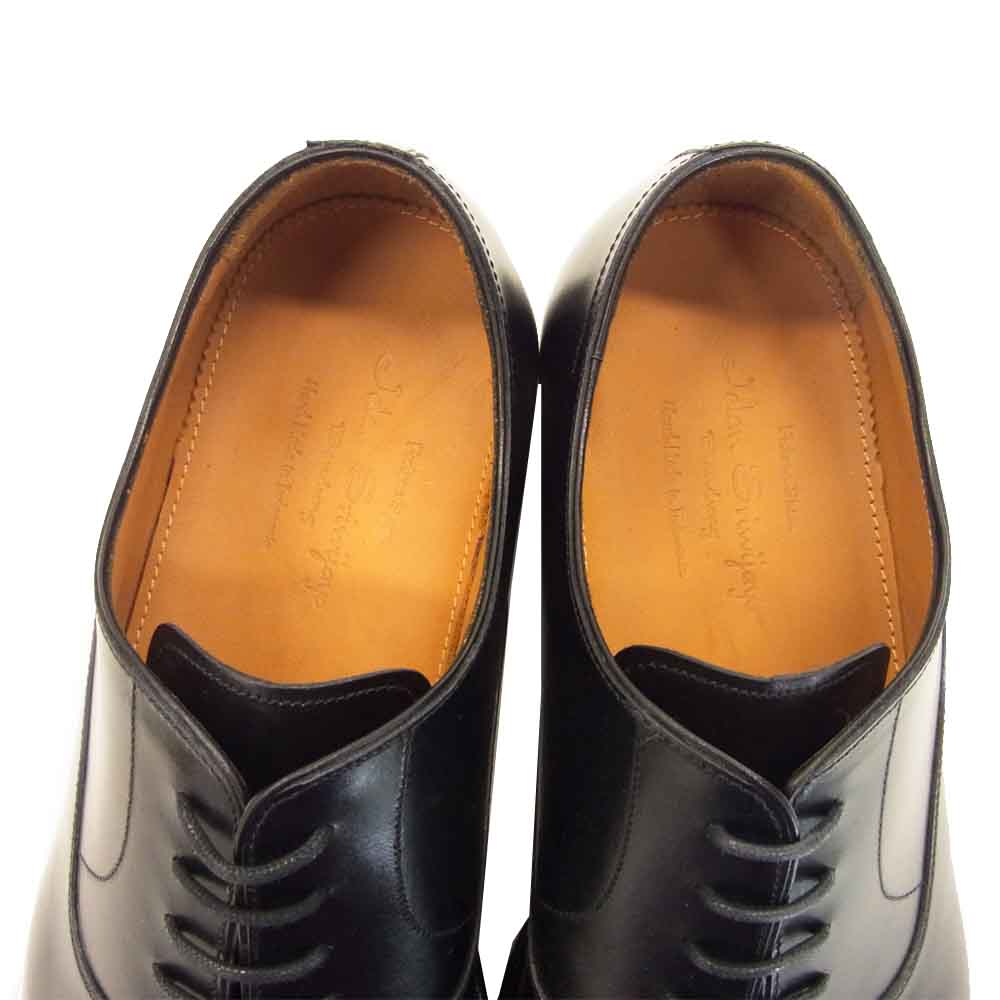 JALAN SRIWIJAYA ジャランスリウァヤ 98317  ストレートチップ 靴 ビジネスシューズ  ブラック系 UK9【新古品】【未使用】【中古】