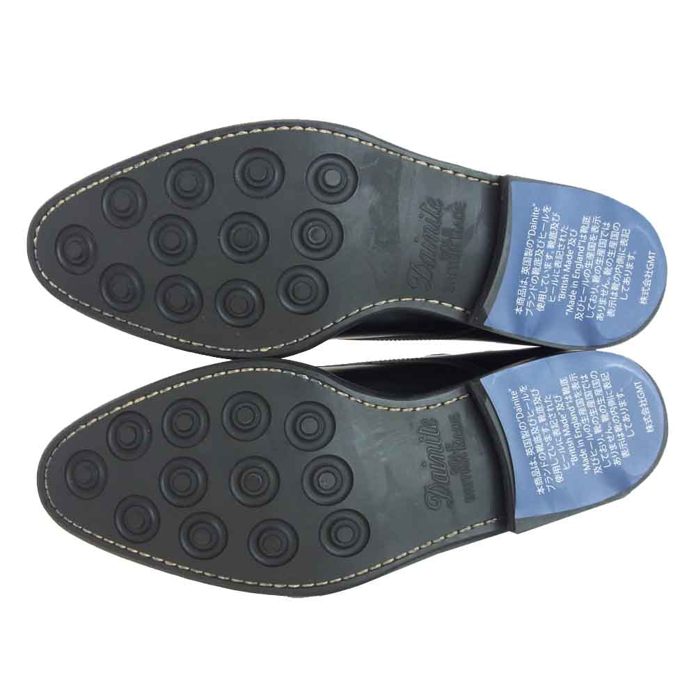 JALAN SRIWIJAYA ジャランスリウァヤ 98374 ダブルモンク ビジネスシューズ ブラック系 UK6.5 ブラック系 6 1/2【新古品】【未使用】【中古】