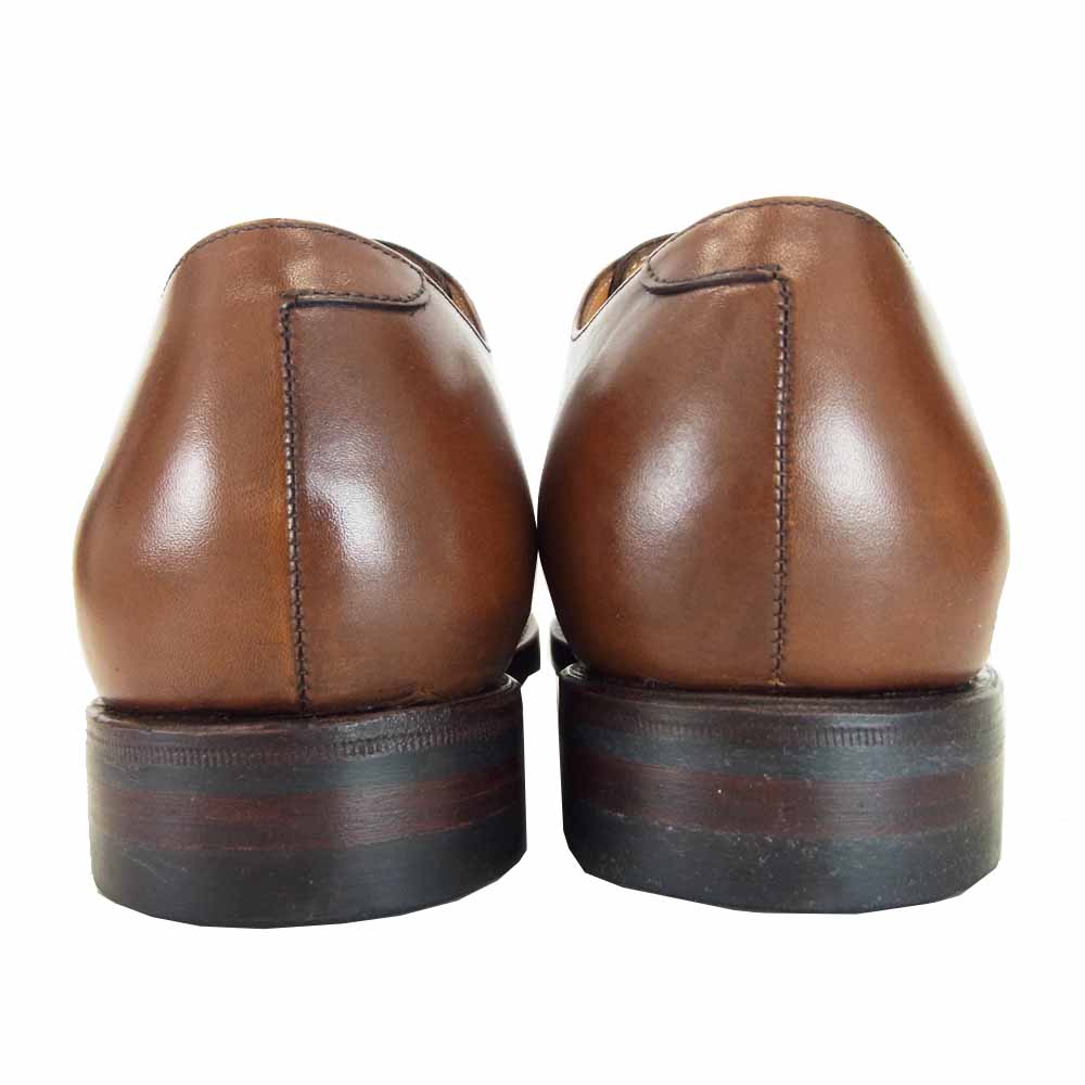 JALAN SRIWIJAYA ジャランスリウァヤ 98409 ダイナイトソール クォーターブローグ ビジネスシューズ  ブラウン系 UK8.5【新古品】【未使用】【中古】