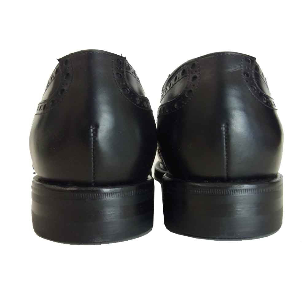 JALAN SRIWIJAYA ジャランスリウァヤ 98843 ダイナイトソール ウィングチップ フルブローグ ビジネスシューズ ブラック系 UK6 ブラック系 UK6【新古品】【未使用】【中古】