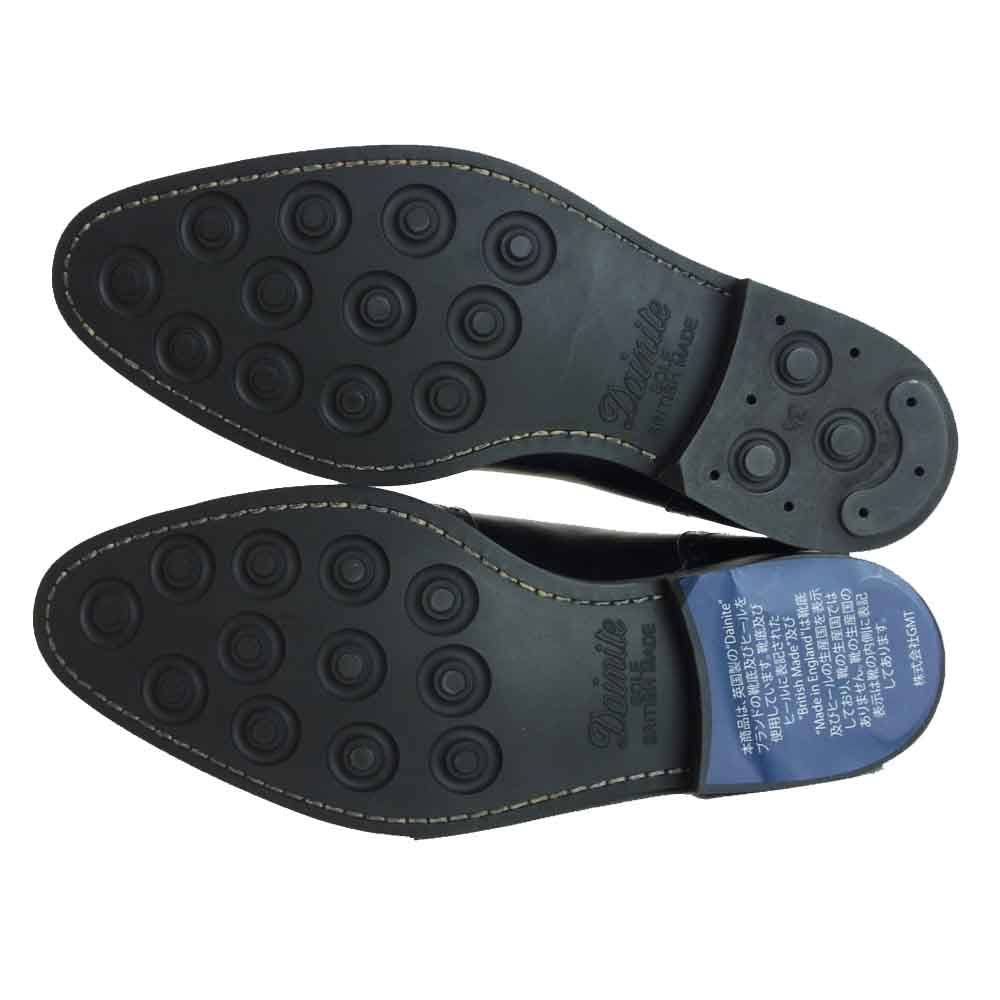 JALAN SRIWIJAYA ジャランスリウァヤ 98843 ダイナイトソール ウィングチップ フルブローグ ビジネスシューズ ブラック系 UK6 ブラック系 UK6【新古品】【未使用】【中古】