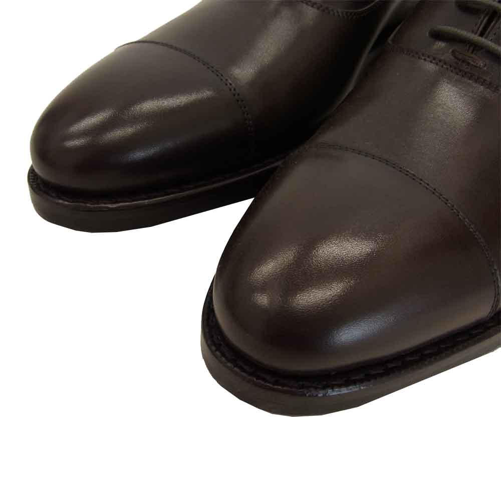 JALAN SRIWIJAYA ジャランスリウァヤ 98321 ダイナイトソール ストレートチップ ビジネスシューズ ダークブラウン系 UK6 ダークブラウン系 6【新古品】【未使用】【中古】