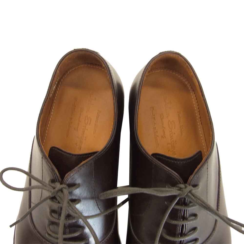 JALAN SRIWIJAYA ジャランスリウァヤ 98321 ダイナイトソール ストレートチップ ビジネスシューズ ダークブラウン系 UK6 ダークブラウン系 6【新古品】【未使用】【中古】