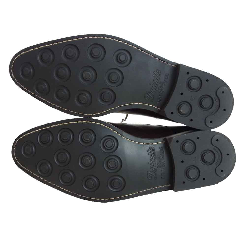 JALAN SRIWIJAYA ジャランスリウァヤ 98321 ダイナイトソール ストレートチップ ビジネスシューズ ダークブラウン系 UK6 ダークブラウン系 6【新古品】【未使用】【中古】