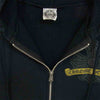 CHROME HEARTS クロムハーツ（原本無） 001-073878 SWTSHRT HD ZIP バック クロスプリント ジップパーカー ブラック系 ゴールド系 S【中古】