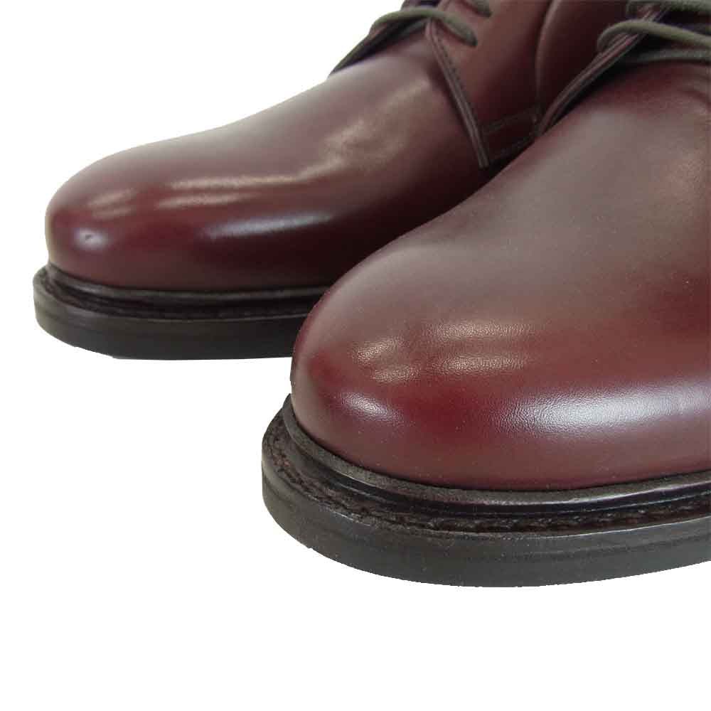 JALAN SRIWIJAYA ジャランスリウァヤ 98651 プレーントゥ ダイナイトソール ビジネスシューズ BORDO CALF UK7【新古品】【未使用】【中古】