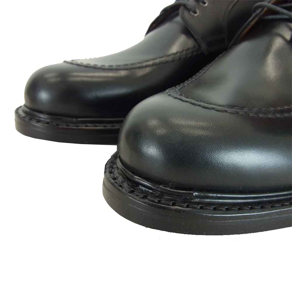 JALAN SRIWIJAYA ジャランスリウァヤ 98417 ダイナイトソール Uチップ ビジネスシューズ  ブラック系 UK7.5【新古品】【未使用】【中古】