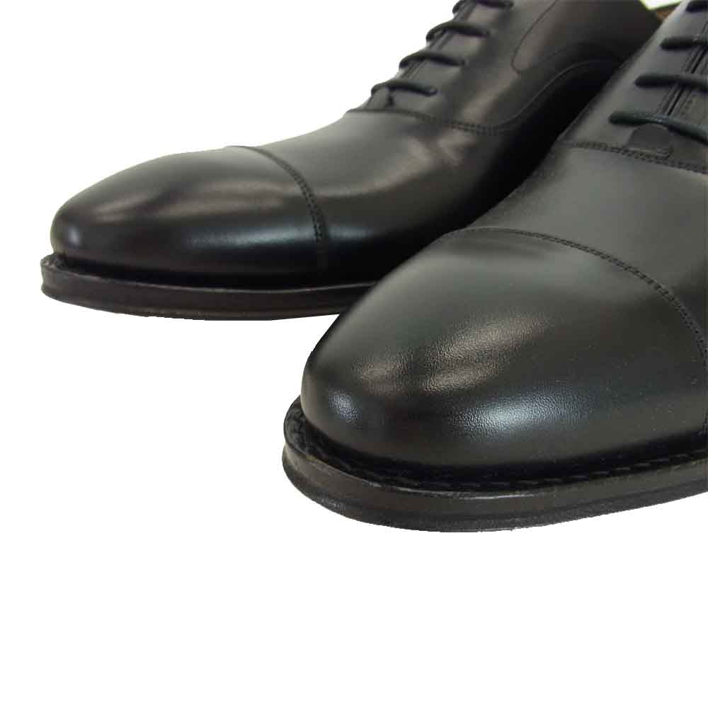 JALAN SRIWIJAYA ジャランスリウァヤ 98654 ストレートチップ ビジネスシューズ ブラック系 UK7.5 7 1/2【新古品】【未使用】【中古】