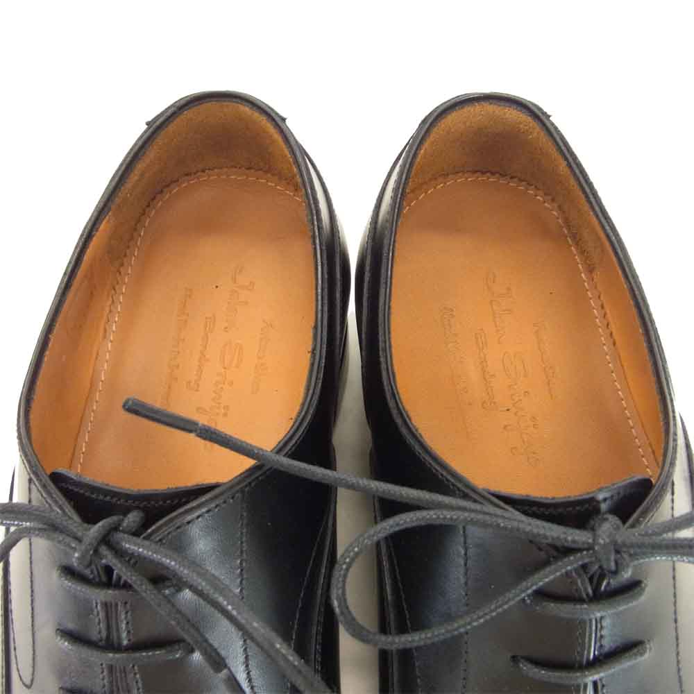 JALAN SRIWIJAYA ジャランスリウァヤ 98654 ストレートチップ ビジネスシューズ ブラック系 UK7.5 7 1/2【新古品】【未使用】【中古】