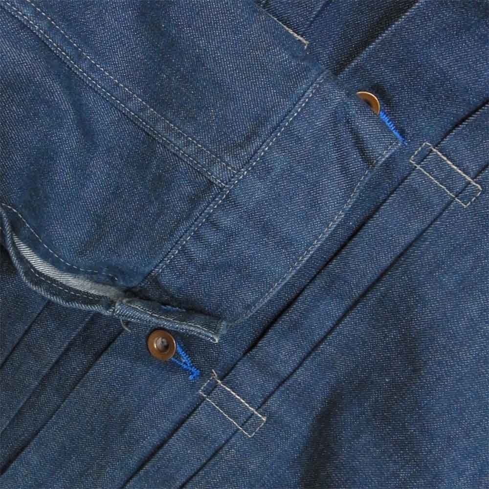 WHITE LINE ホワイトライン 2nd セカンド デニム ジャケット インディゴブルー系 46【中古】