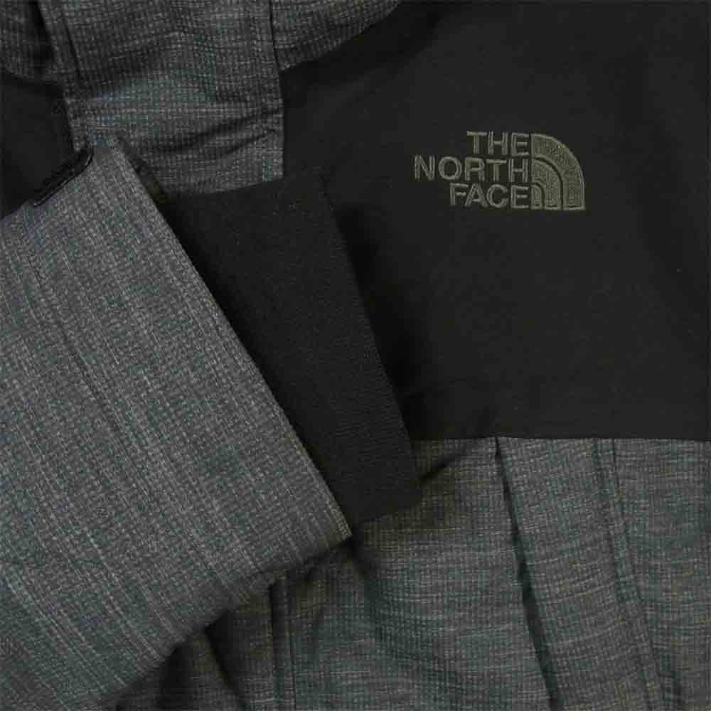THE NORTH FACE ノースフェイス 4501471074 ファー付き ナイロン ダウン ジャケット グレー系 S【美品】【中古】