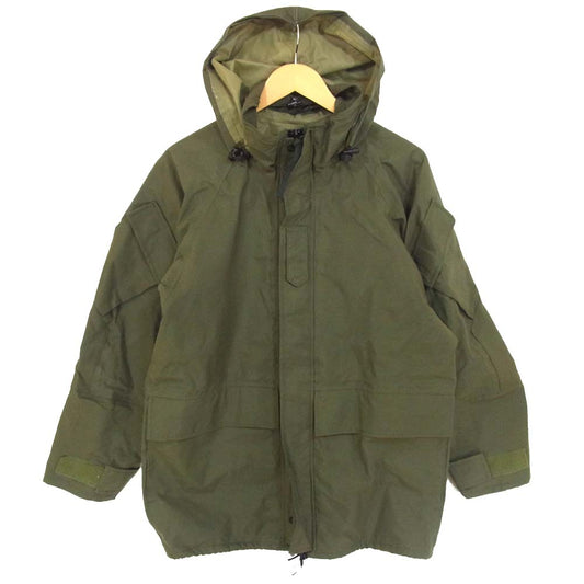 エクワックス SP0100-92-C-4167 92年 S.W.I INC Gen2 COLD WEATHER PARKA ミリタリー パーカー S-R カーキ系 S【中古】