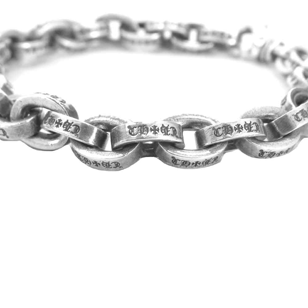 CHROME HEARTS クロムハーツ（原本無） LARGE PAPER CHN ラージ ペーパーチェーン ブレスレット シルバー系【中古】
