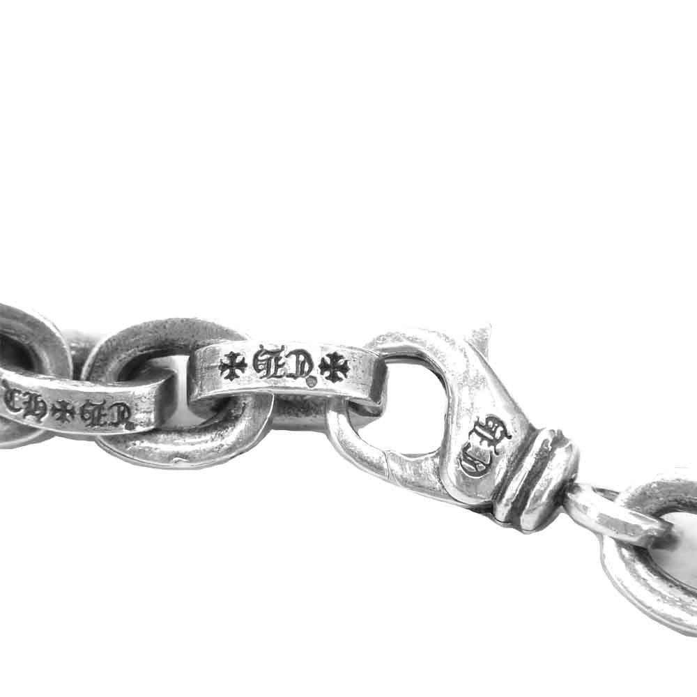 CHROME HEARTS クロムハーツ（原本無） LARGE PAPER CHN ラージ ペーパーチェーン ブレスレット シルバー系【中古】