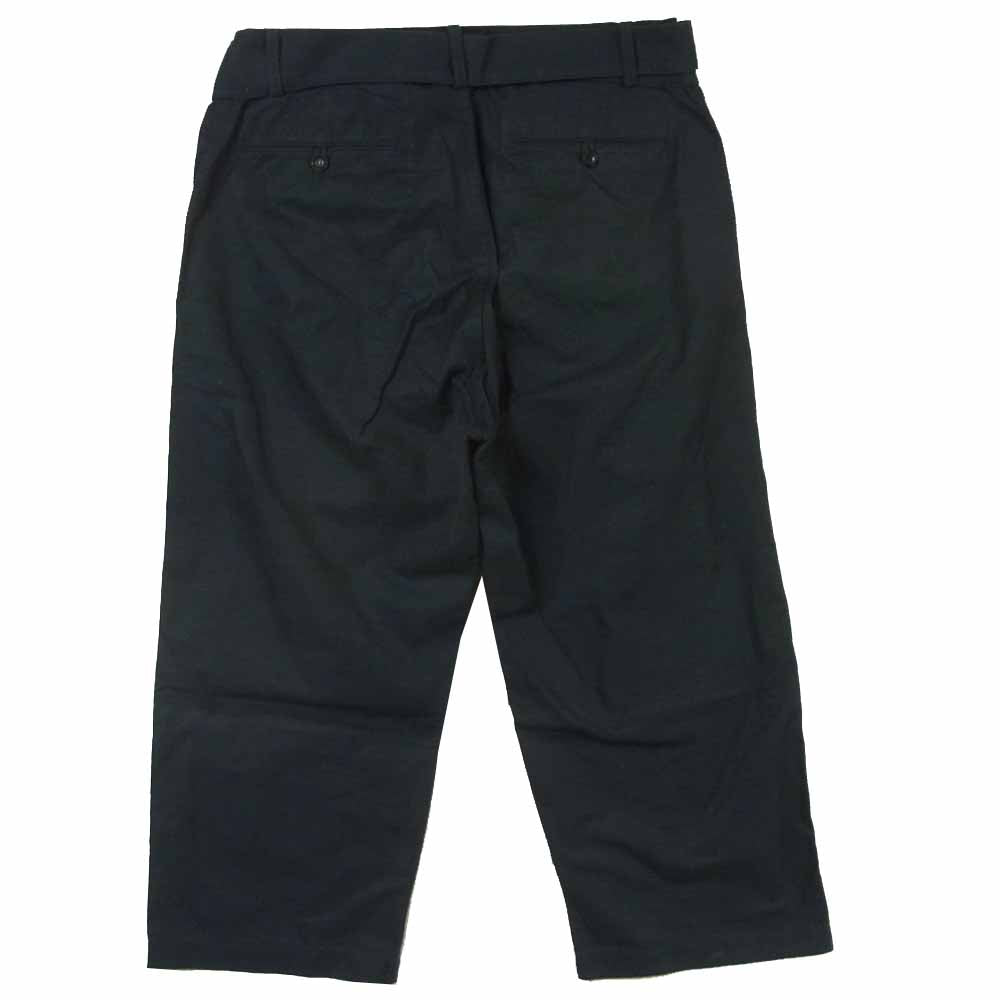 ブラック＆ブルー 118P03 ベルテッド ワイド パンツ ダークネイビー系 32【中古】