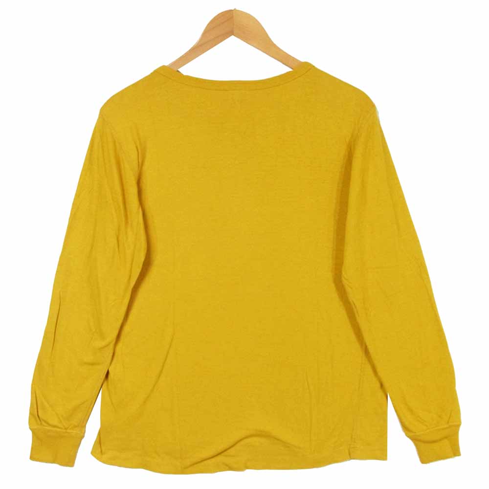 FilMelange フィルメランジェ 3ATS-ROBBIE-OCT ROBBIE コットン カシミア カットソー MUSTARD 3【美品】【中古】