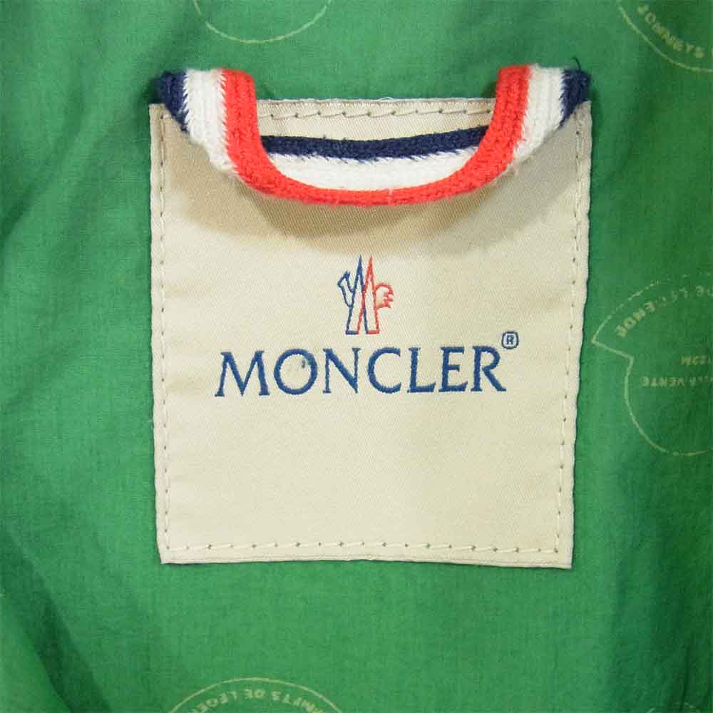 VISVIM ビズビム 11AW 029V4137450 国内正規品 MONCLER モンクレール BOROSIRI ダウン ジャケット ライトグリーン系【中古】