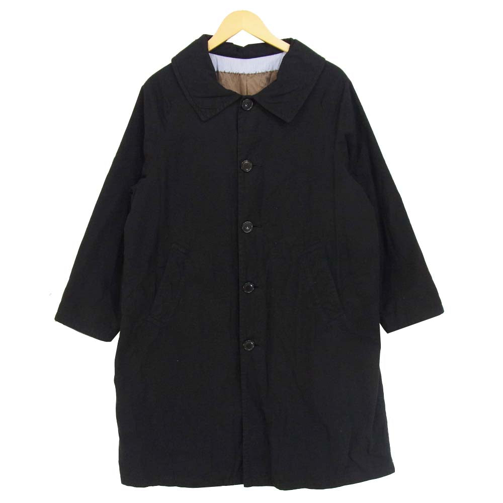 VISVIM ビズビム 17AW ０117205013010 NAPIER DRIVING COAT ドライビング コート ブラック系 ダークネイビー系 1【中古】
