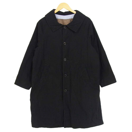 VISVIM ビズビム 17AW ０117205013010 NAPIER DRIVING COAT ドライビング コート ブラック系 ダークネイビー系 1【中古】