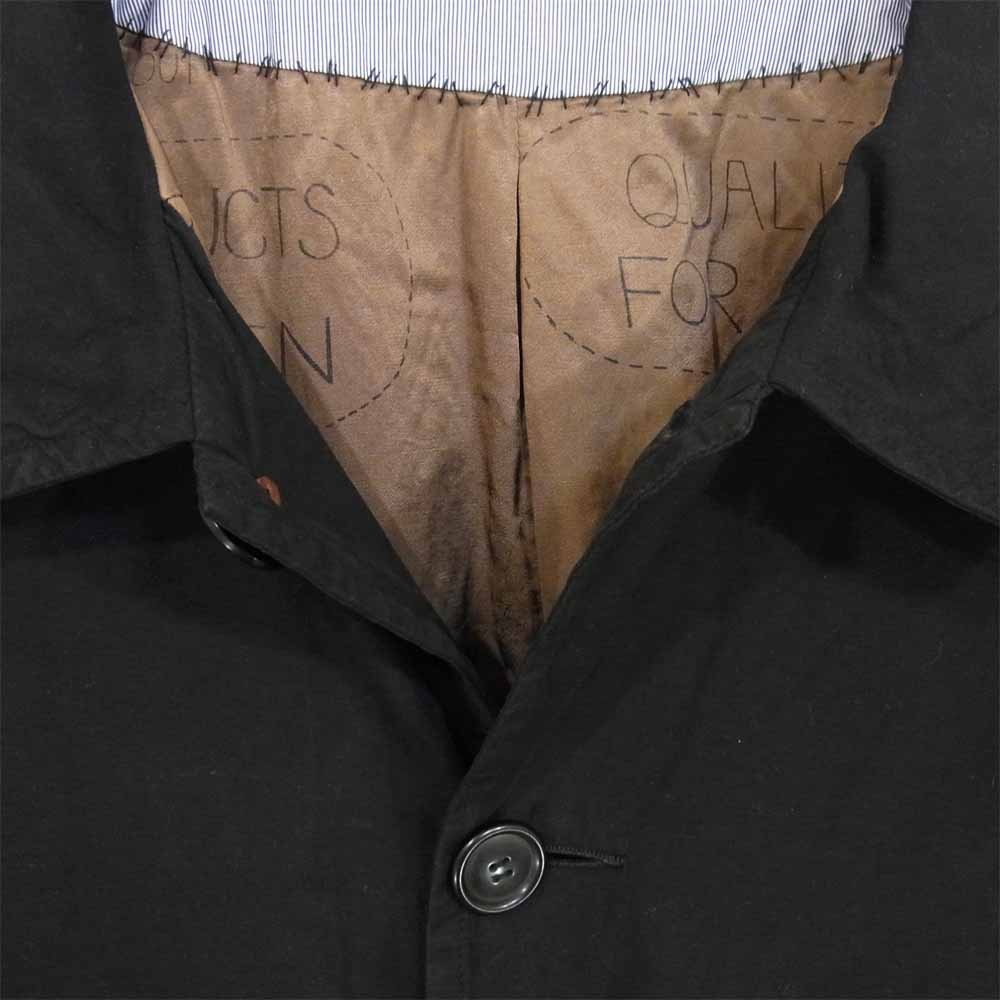 VISVIM ビズビム 17AW ０117205013010 NAPIER DRIVING COAT ドライビング コート ブラック系 ダークネイビー系 1【中古】