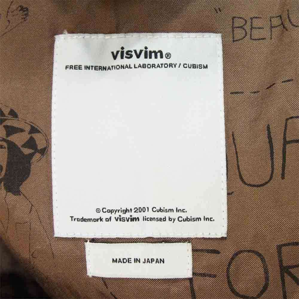 VISVIM ビズビム 17AW ０117205013010 NAPIER DRIVING COAT ドライビング コート ブラック系 ダークネイビー系 1【中古】