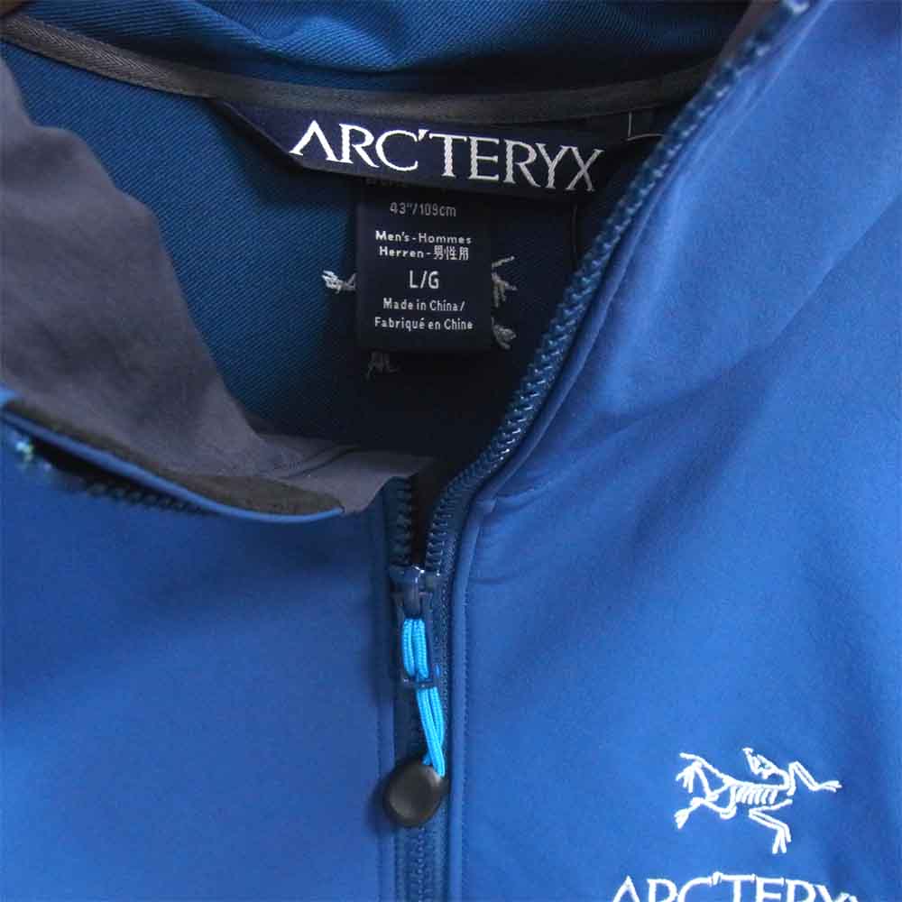 ARC'TERYX アークテリクス 12275 Gamma LT Hoody ガンマ フーディー ジャケット ブルー系 L【中古】