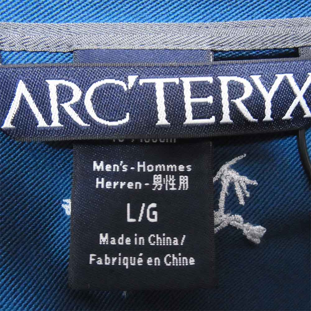 ARC'TERYX アークテリクス 12275 Gamma LT Hoody ガンマ フーディー ジャケット ブルー系 L【中古】