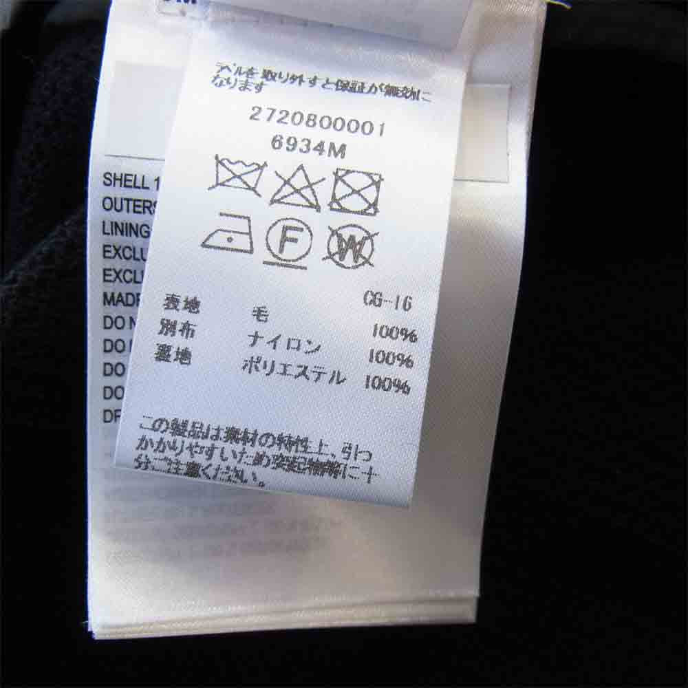 CANADA GOOSE カナダグース 6934M 国内正規品 WINDBRIDGE FULL ZIP SWEATER ナイロン切替 ウィンドブリッジ ジップ セーター ブラック系 L【美品】【中古】