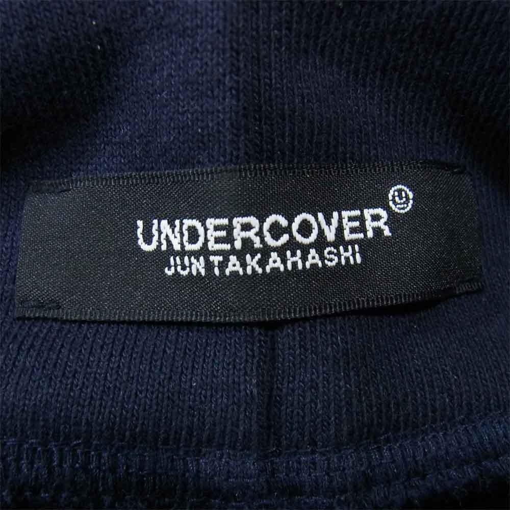 UNDERCOVER アンダーカバー UCV4815-1 Last Suppor 最後の晩餐 プリント プルオーバー パーカー ネイビー系 4【中古】