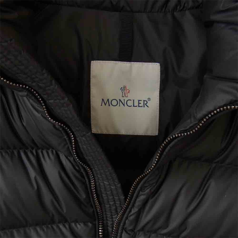 MONCLER モンクレール 国内正規品 MONTGENEVRE モンジュネーブル ダウン ジャケット ブラック系 2【中古】