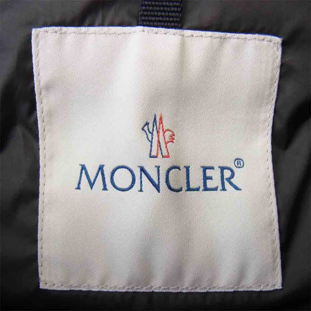 MONCLER モンクレール 国内正規品 MONTGENEVRE モンジュネーブル ダウン ジャケット ブラック系 2【中古】