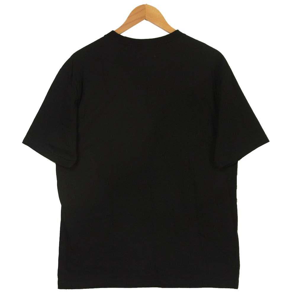 UGG アグ ロゴ プリント 半袖 Tシャツ コットン 中国製 ブラック系 L【美品】【中古】